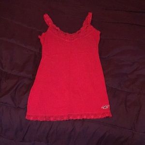 Hollister Cami with lace trim